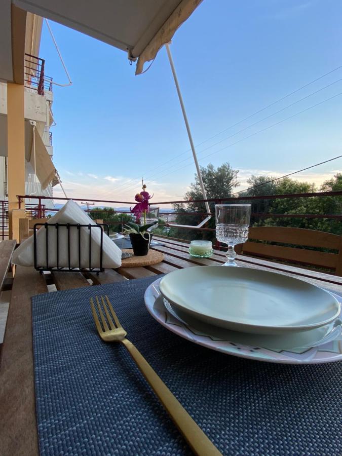 Cozy Flat Elix Appartement Lefkandi Chalkidas Buitenkant foto